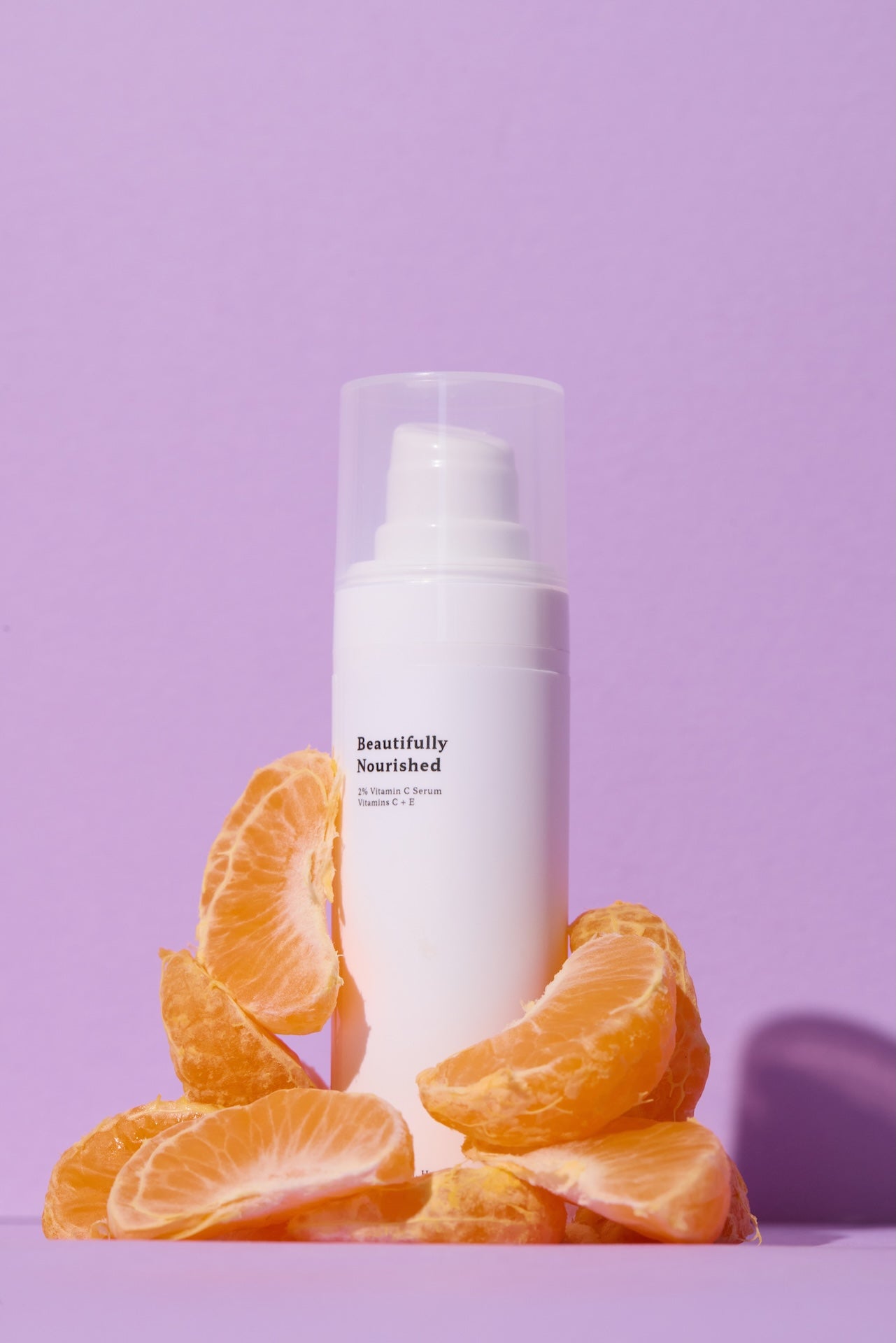 antioxidant brightening serum beautifully nourished with mandarin and vitamin c