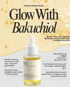 Natural Retinol-Alternative Oil Serum 30ml - Dermatologically Tested