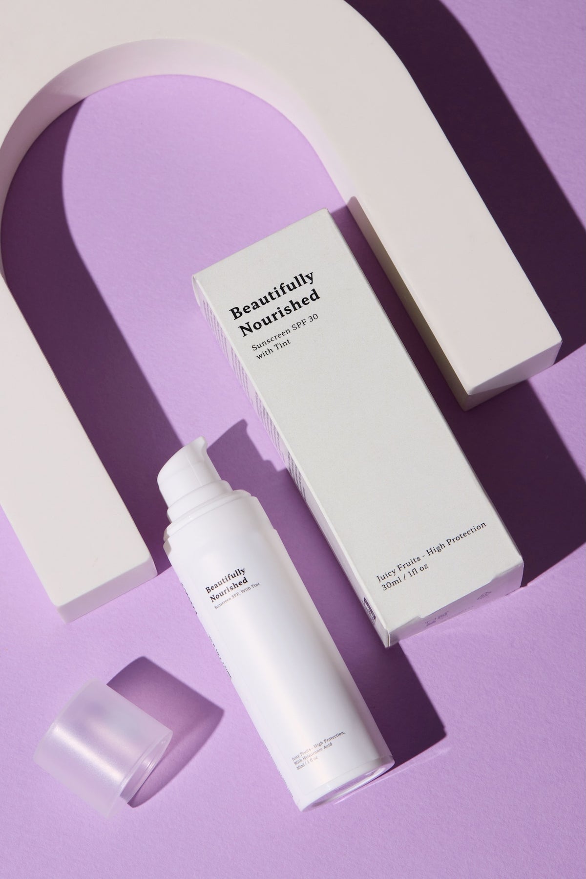 Tinted SPF 30 skin tint with natural coverage and sun protection